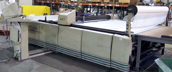 GERBER Model S-3200 fabric spreader/cutter,